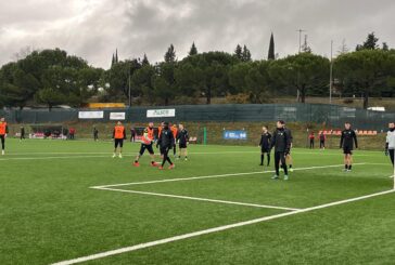 Allenamento con la Primavera: Paloschi in gol