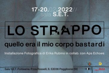 Al Politeama l’inaugurazione dell’installazione fotografica “Lo strappo”