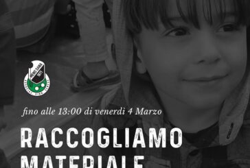 Anche la Polisportiva raccoglie di materiale per gli ucraini