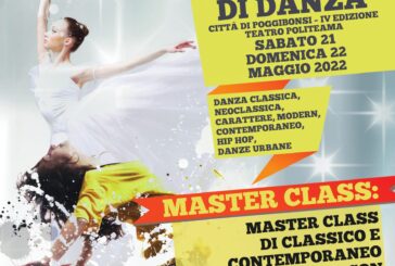 Al Politeama la 4° edizione del “Concorso nazionale di danza città di Poggibonsi”