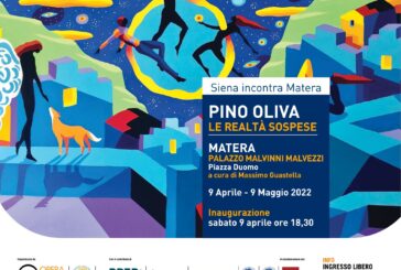 Per la mostra di Pino Oliva “Le realtà sospese” inaugurazione a Matera