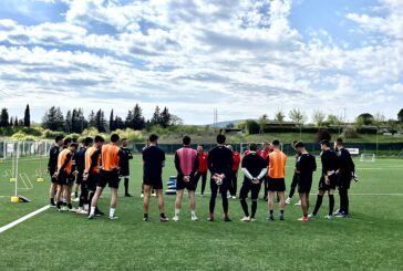 Siena: allenamento in vista della gara col Cesena