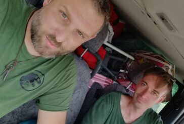 Daniele e Stefano pronti per il nono viaggio in aiuto dei rifugiati ucraini