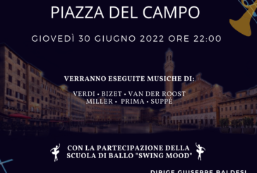 La Banda Città del Palio riprende la tradizione del concerto in Piazza