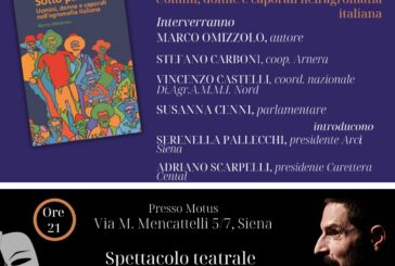 Riflettori accesi sul caporalato: un libro e uno spettacolo per raccontarlo