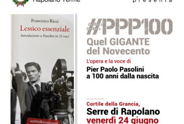 Rapolano Terme: omaggio a Pasolini nel cortine della Grancia