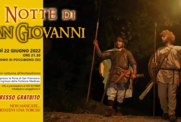 “La notte di San Giovanni” all’Archeodromo di Poggibonsi