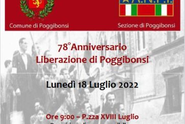 Poggibonsi ricorda il 78° anniversario della Liberazione