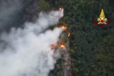 Codice rosso per rischio di incendi boschivi