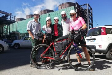 Dalla Scozia all’Amiata in bici lungo la rotta della geotermia