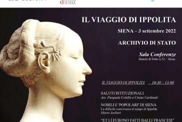 “Il viaggio di Ippolita” fa tappa a Siena il 3 settembre