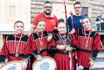 Piccoli Sbandieratori e Tamburini, vincono Voltaia e Le Coste 