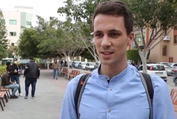 Riccardo, studente Unisi, per primo a Gaza con l’Erasmus