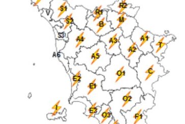 Esteso fino al 28 agosto il codice giallo per piogge e temporali 