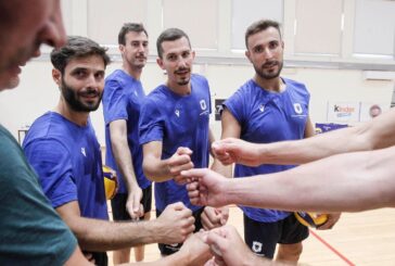 Volley: iniziata a Tirrenia la preparazione dei biancoblu