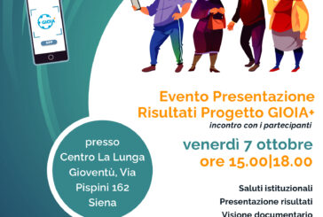 La Lunga Gioventù presenta i dati del progetto “Gioia”