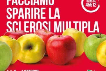 La Mela di AISM torna nelle piazze: “Facciamo sparire la sclerosi multipla”