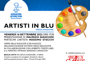 “Artisti in blu. Riflessi nel cristallo”: terza edizione della mostra