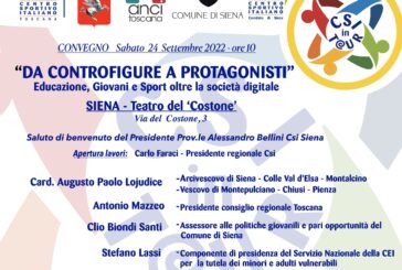 Per “CSI in  Tour” un convegno sull’educazione sportiva al Costone