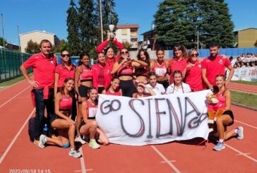 L’Uisp Atletica Siena nona alla Finale B dei campionati di società assoluti