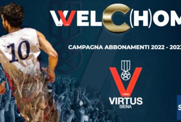 Welc(h)ome: parte la campagna di abbonamenti Virtus 2022/2023