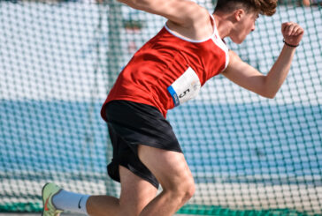 Duccio Bernardi campione italiano di lancio del disco cadetti