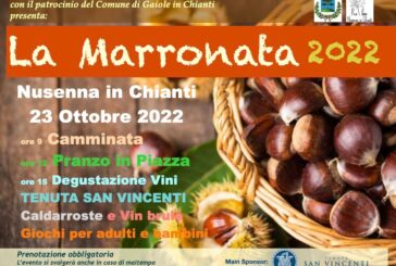 Gaiole: pronti alla Marronata 2022 a Nusenna in Chianti