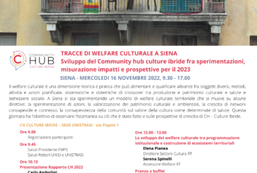 Community Hub, culture ibride presenta: “Tracce di welfare culturale a Siena”