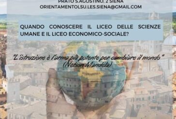 Open day al Piccolomini per Scienze umane e liceo economico-sociale