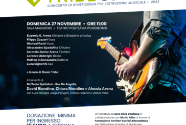 Al Politeama un concerto di beneficenza per l’istruzione musicale