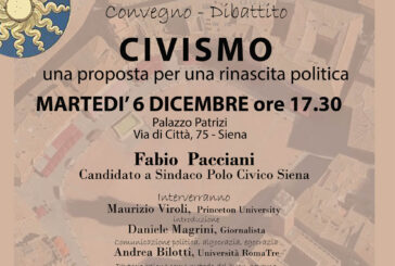 Il Polo Civico invita al convegno con Viroli e Pacciani