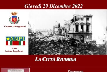 Poggibonsi: ‘la città ricorda’ i 79 anni dai bombardamenti del ‘43