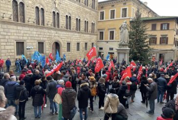 Sciopero generale Cgil-Uil a Siena: un’adesione significativa in tutta la provincia