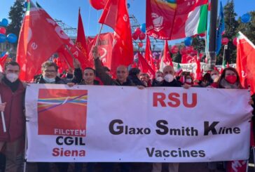 Giustizia del lavoro: terza vittoria della Filctem Cgil contro Gsk Vaccines