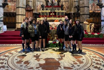 Il gruppo scout di Montepulciano in servizio alla Caritas di Siena