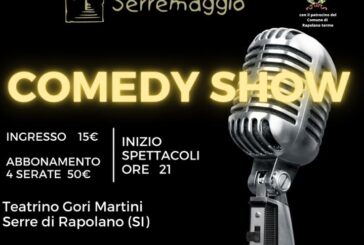 Serre di Rapolano: omaggio alla stand up comedy italiana