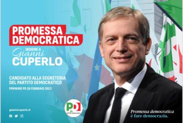 Nasce il Comitato “Promessa Democratica” per Gianni Cuperlo Segretario PD