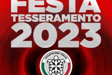 Casapound: al via la campagna di tesseramento 2023