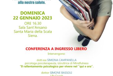 “Stanchi di correre”: conferenza sui ritmi frenetici della vita quotidiana