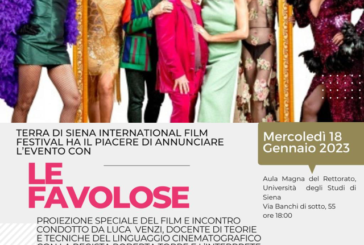 “Le Favolose” primo evento 2023 del Terra di Siena International Film Festival