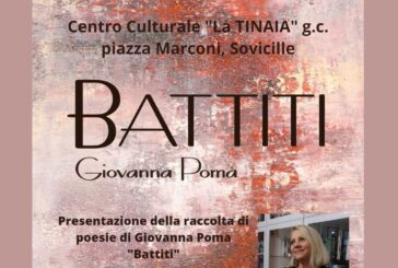 A Sovicille la presentazione di “Battiti” di Giovanna Poma