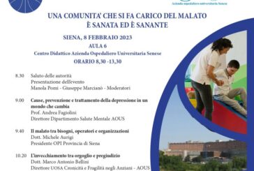 “Una comunità che si fa carico del malato è sanata ed è sanante”: convegno all’Aous