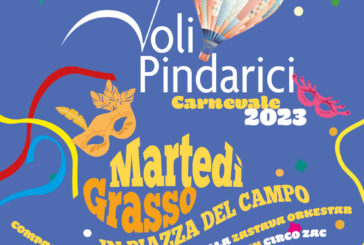 Maschere, spettacoli e magia con “Voli Pindarici – Carnevale 2023”