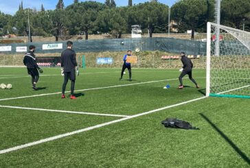 Siena: ultimo allenamento prima della gara con la Lucchese