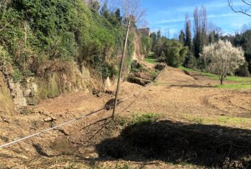 Lavori di manutenzione sul fosso Val Montone