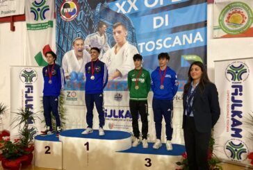 Karate: Margherita Butini e Alessio Mallardi sul podio all’Open Toscana