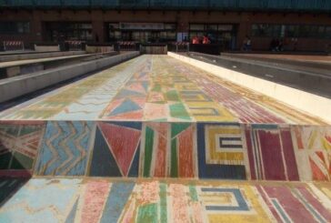 Le fontane sbiadite della stazione: un brutto biglietto da visita