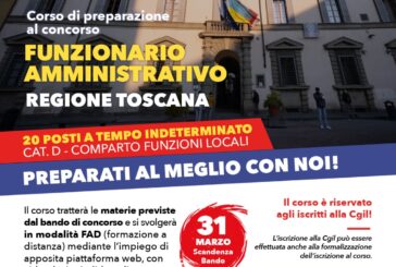 Corso Cgil in preparazione al concorso della Regione