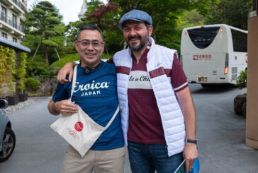 Gaiole: il sindaco Michele Pescini all’Eroica Japan