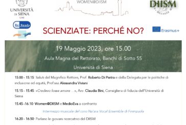 “Scienziate: perché no?”: evento promosso dalla community Women@DIISM